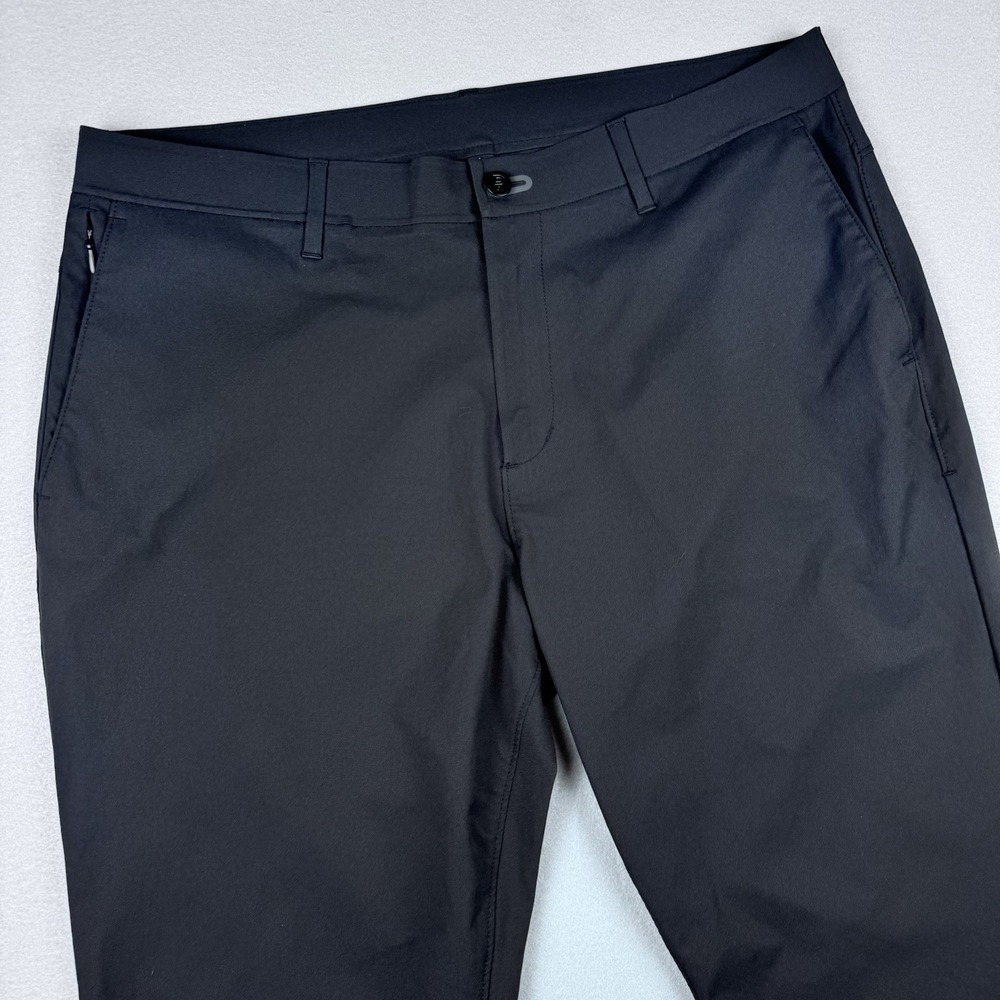 Public Rec Dealmaker Chino Pant Men 36x32 Black Golf Performance Stretch